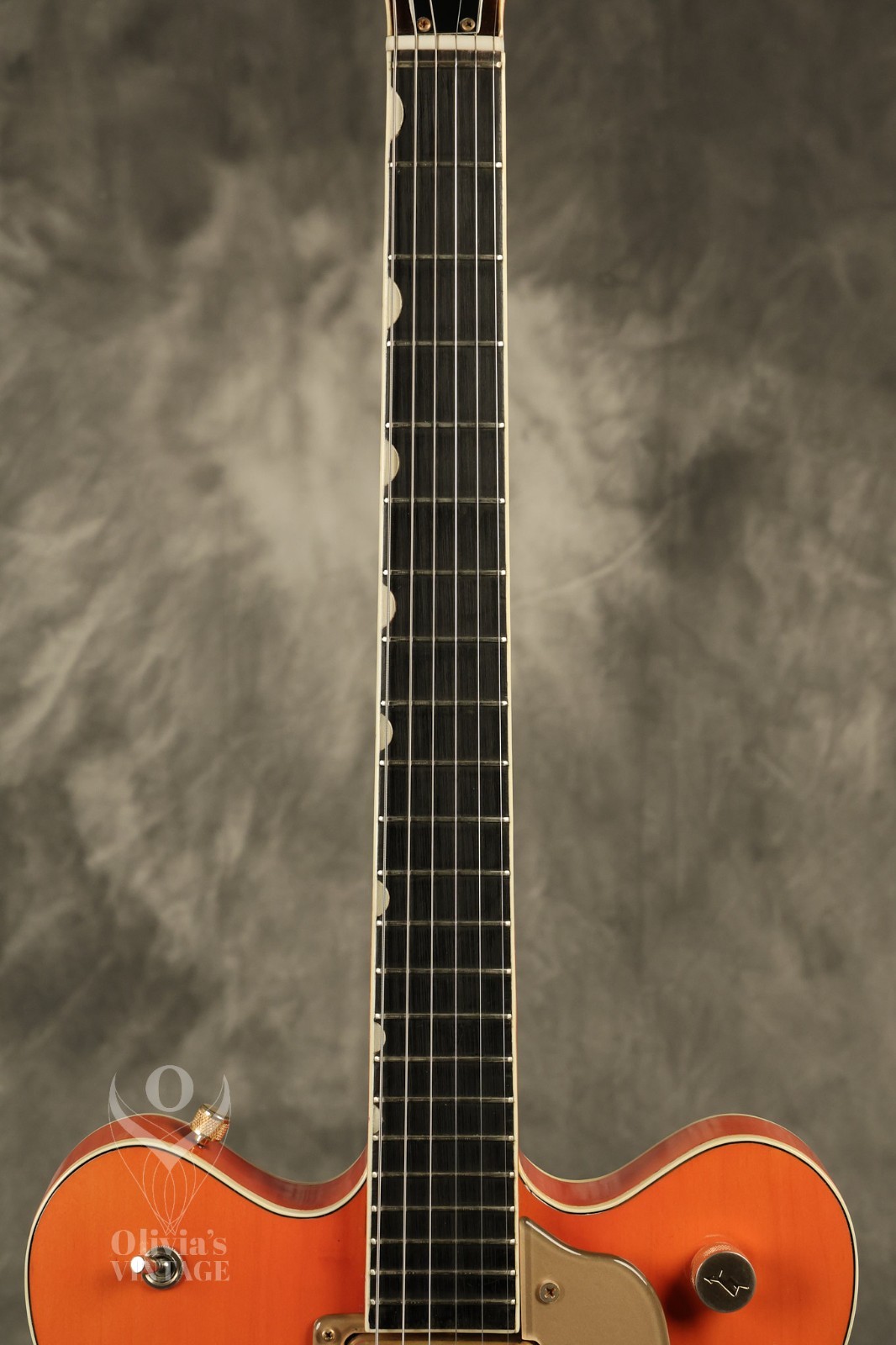 1964 Gretsch Chet Atkins 6120 Nashville Western Orange with HANG TAG