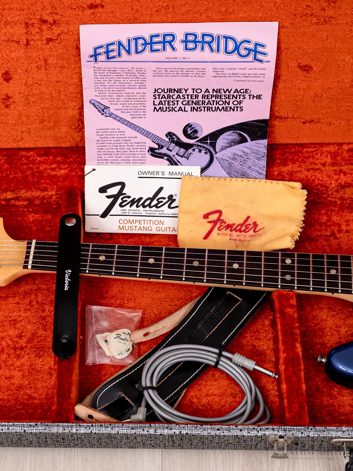 1972 Fender Competition Mustang, Collector-Grade w/ Hangtags, Case