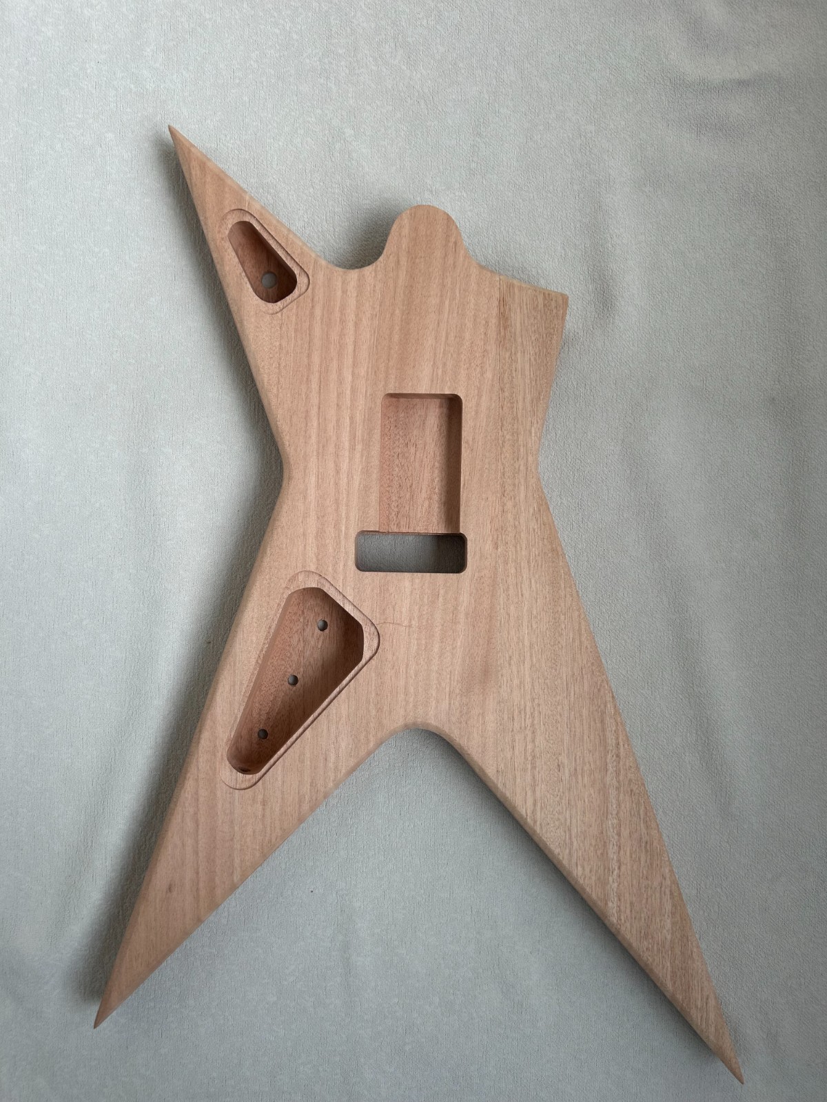 DIY Electric Guitar Kit Dimebag Stealth Style Mahogany Body Rosewood Fretboard