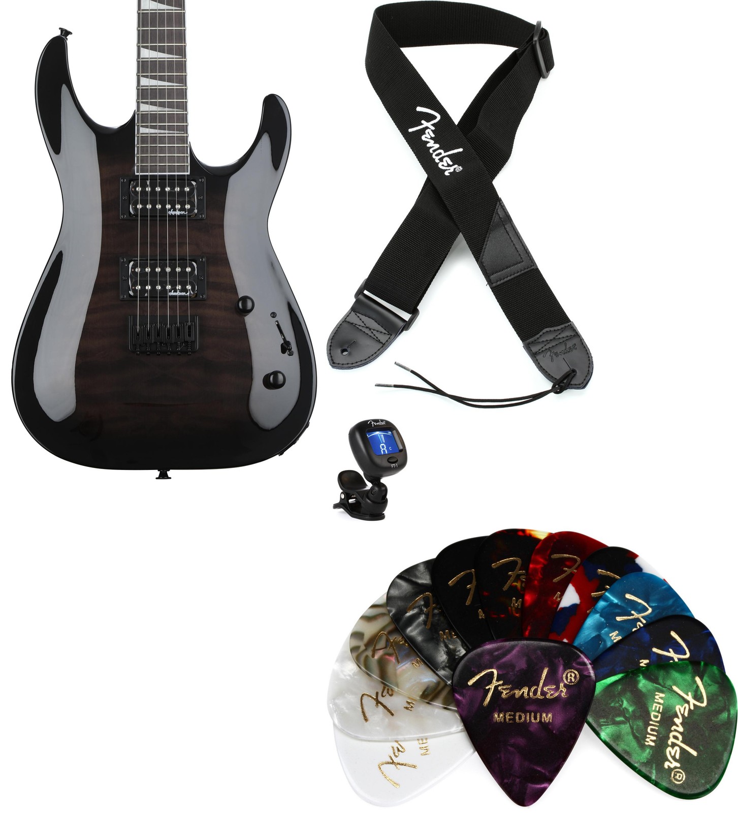 Jackson 2918809585 + Fender 0239978005 + Fender 0990662080 + Fender 0980300