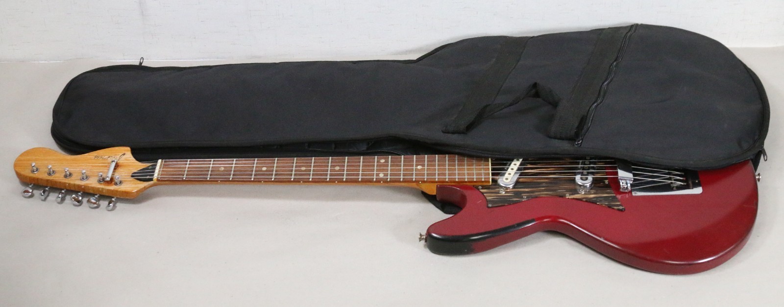 Framus Strato Super 5/155-52 Vintage Germany Electric Guitar 1967 Red – WOW!