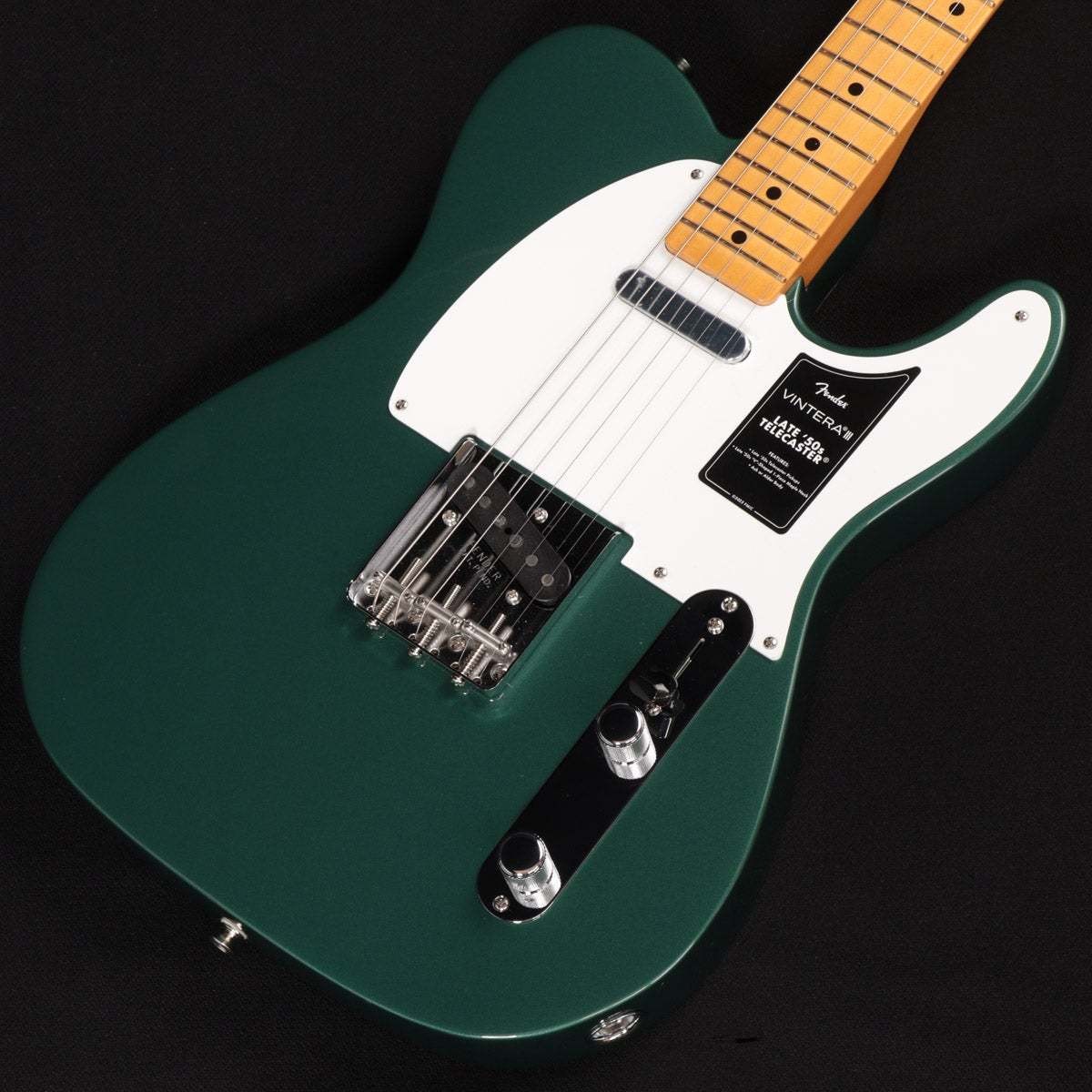 Fender Vintera IIi Late ’50S Telecaster Sherwood Green Metallic *Jb118