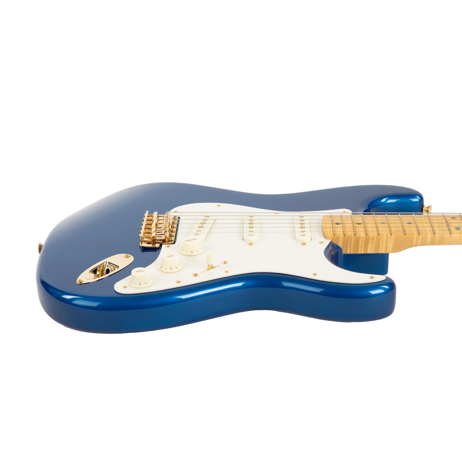 Fender 70th Anniversary Strat – Aged Bright Sapphire Metallic
