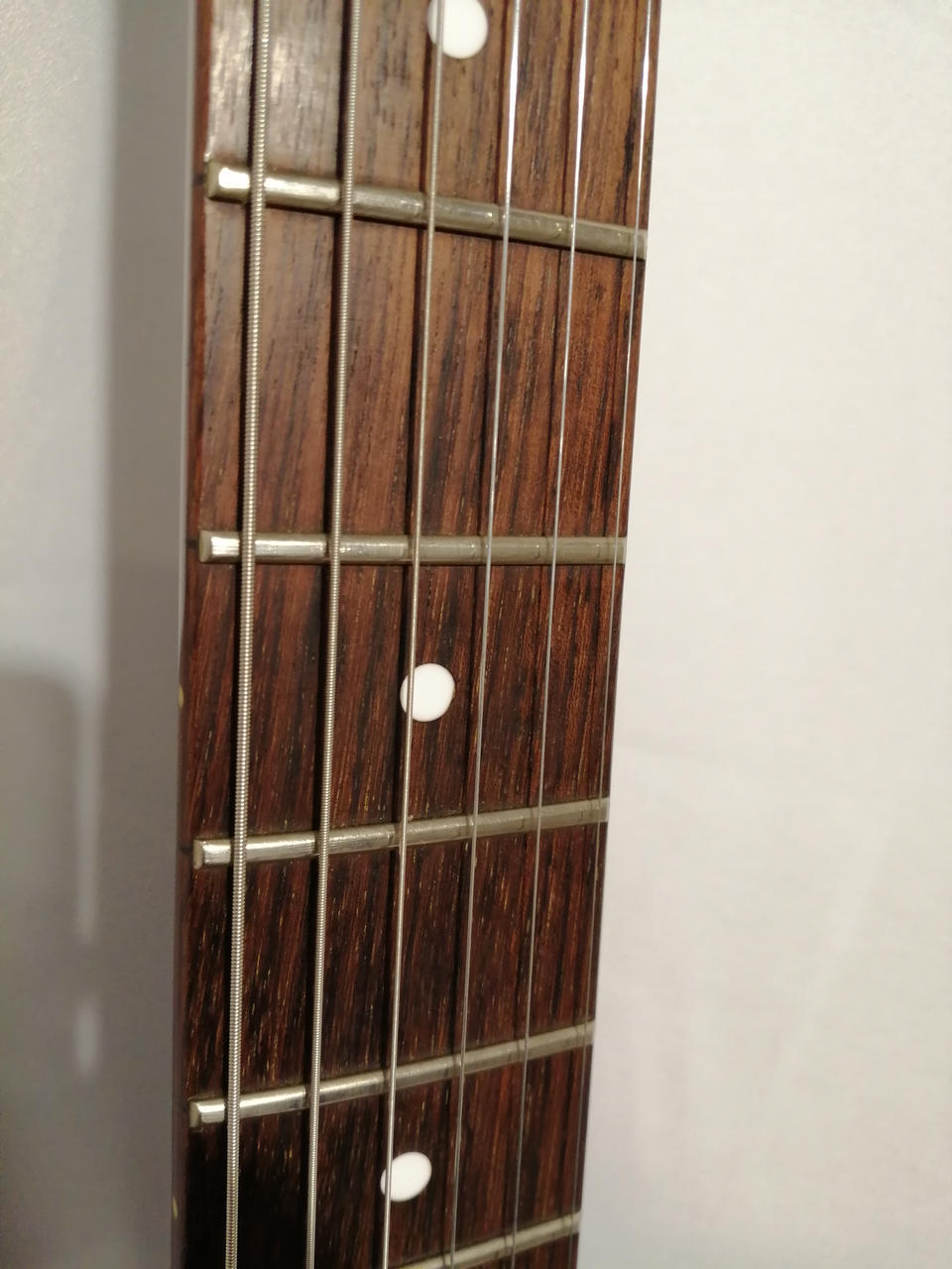 GROVERJACKSON SOLOIST SEE THROUGH BLUE Electric Guitar
