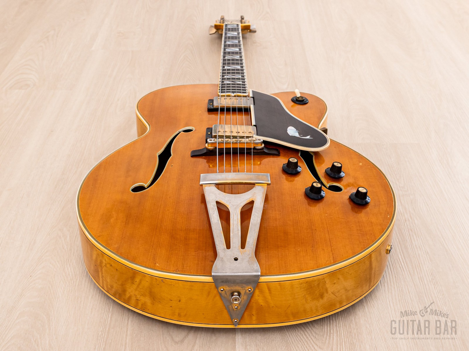 1969 Gibson Super 400 CES Vintage Archtop Electric Guitar w/ 1950s Lifton Case