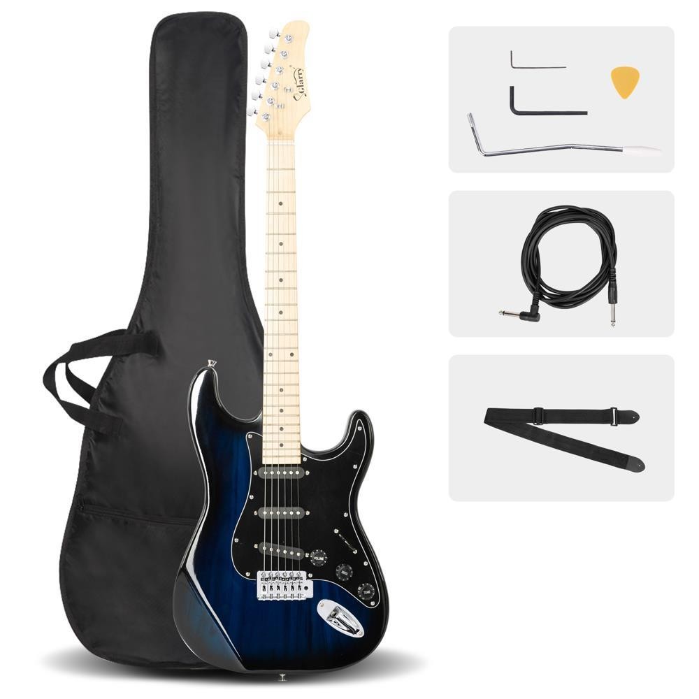Glarry Electric Guitar Basswood 6 trings Right Handed for School With Bag