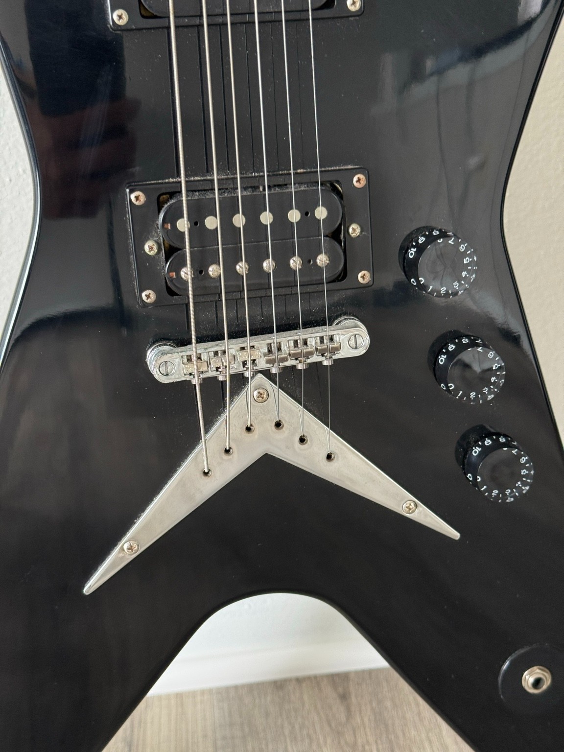 Washburn Dime 332 Dimebag Darrell Electric Guitar Original Working w/Gig Bag