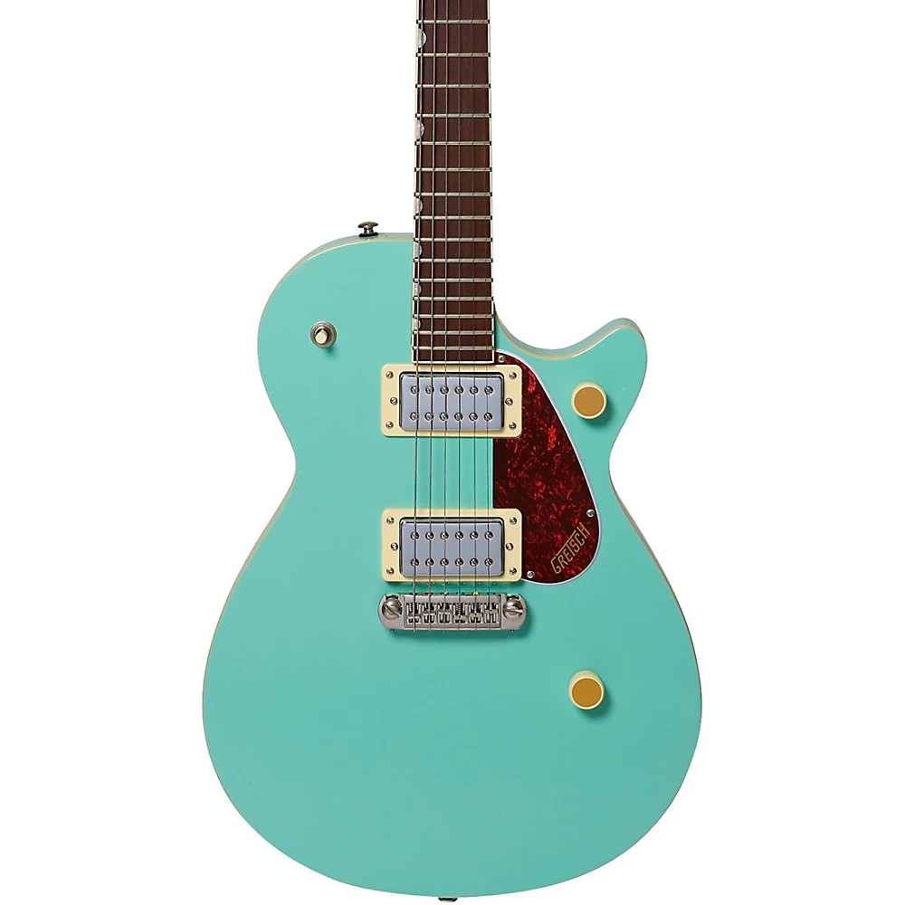 Gretsch Streamliner Jet Club Single-Cut Wraparound Bridge Guitar Mint Metallic