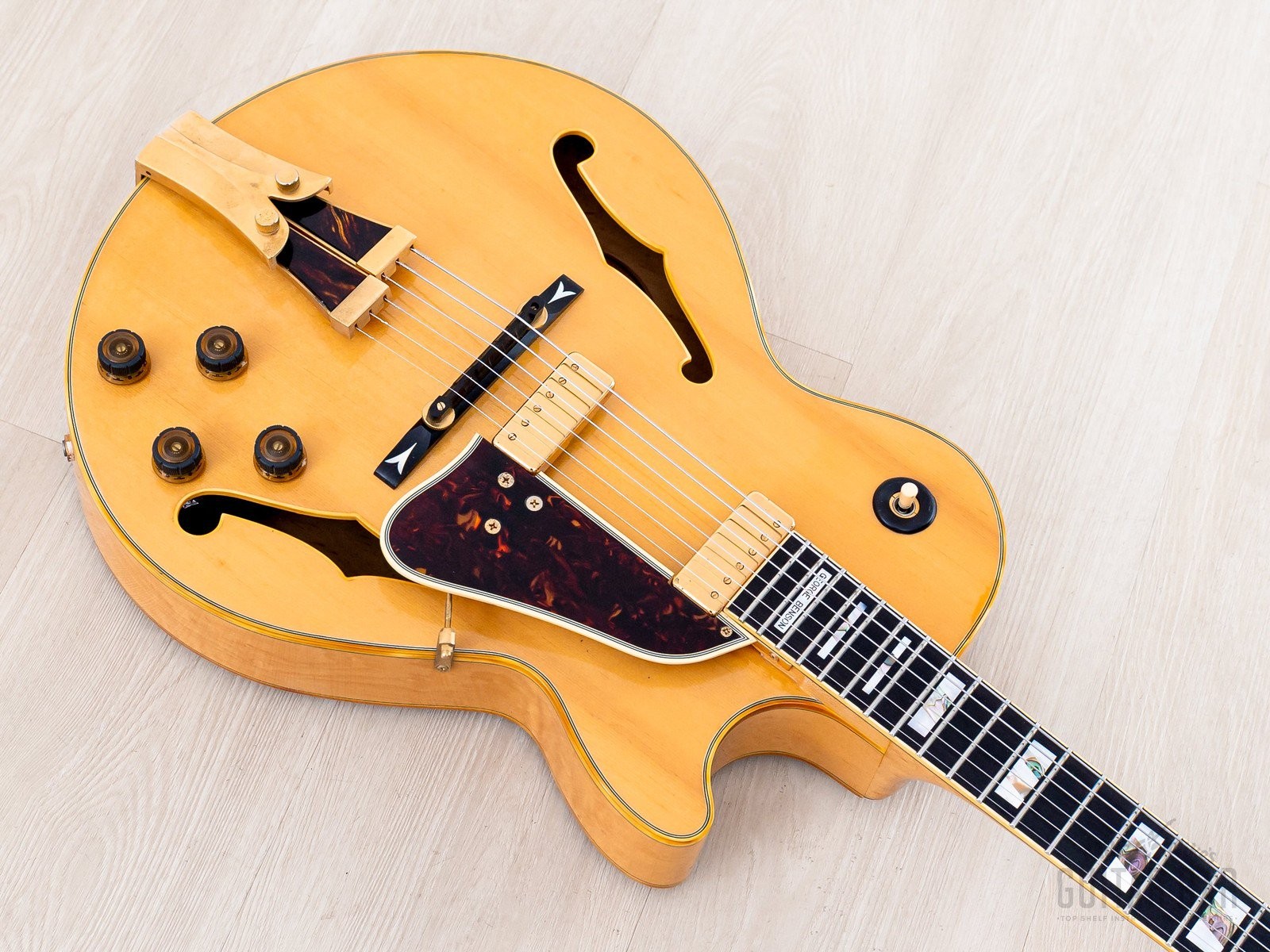 1980 Ibanez George Benson Signature GB10 Archtop Electric Guitar, Japan Fujigen