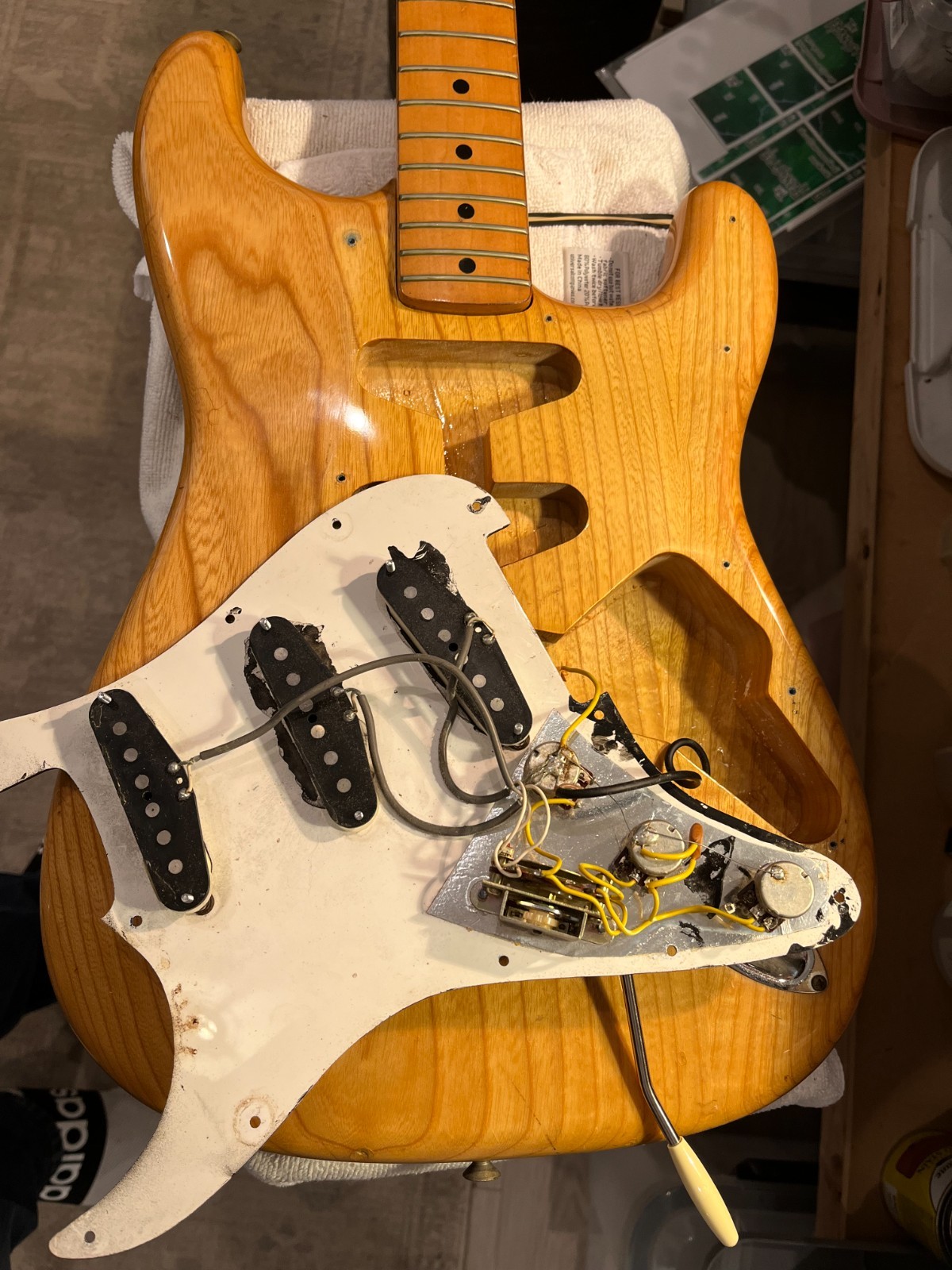 Fernandes Stratocaster Japan 1970’s guitar with case