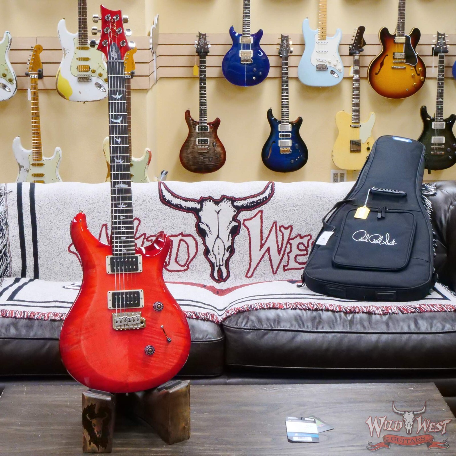 Paul Reed Smith PRS 10th Anniversary S2 Custom 24 Bonnie Pink Cherry Burst 7.55