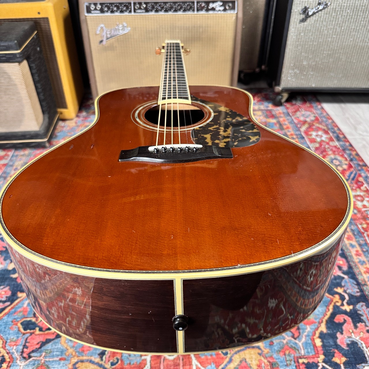 *Video* Yamaha Custom Shop Luxury Line LL31B 1997 All Solid Woods w/Tags & HSC