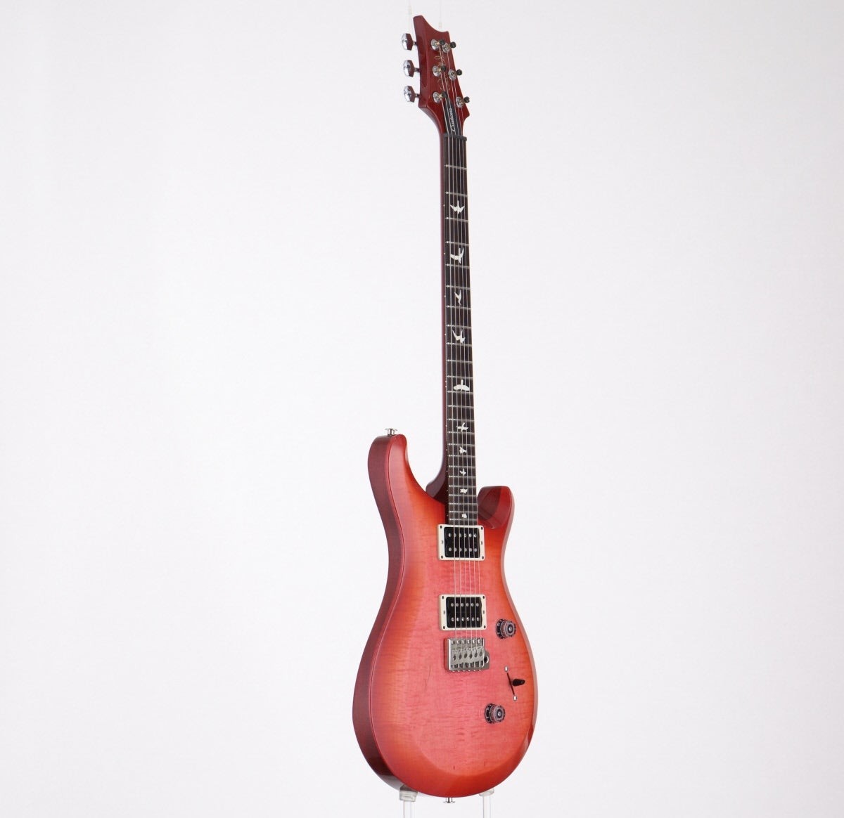 PRS 2022 S2 Custom 24 Bonnie Pink Cherry Burst Pattern Thin Neck [S2064959]