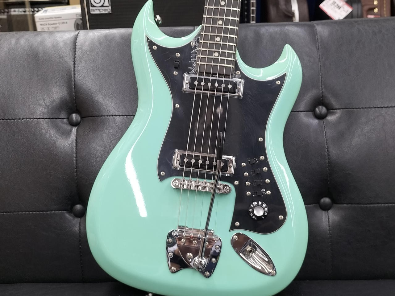 HAGSTROM RETROSCAPE H-II Electric Guitar Alder Rosewood 2016 Gig Case