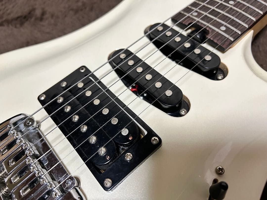 Aria Pro II Aria Pro MAC series Pearl White Electric Guitar Used From Japan