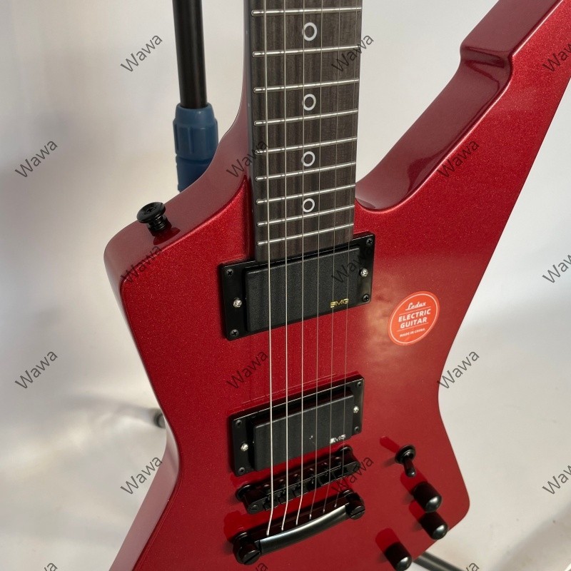 Hard Rock Solid Body Electric Guitar Stainless Rounded Fret Available In 2Colors