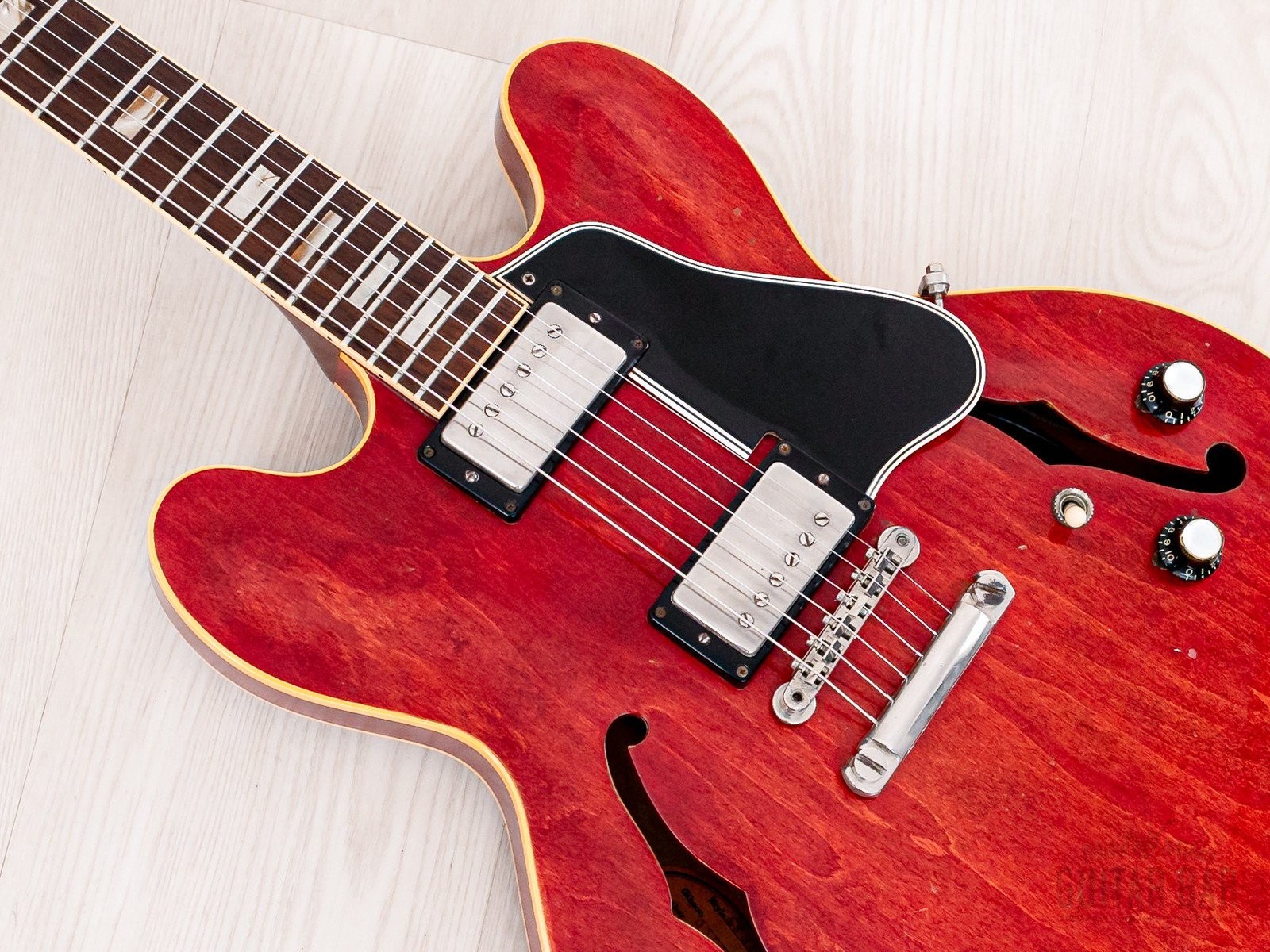 1962 Gibson ES-335 TDC Vintage Semi-Hollowbody Electric Guitar Cherry w/ Case