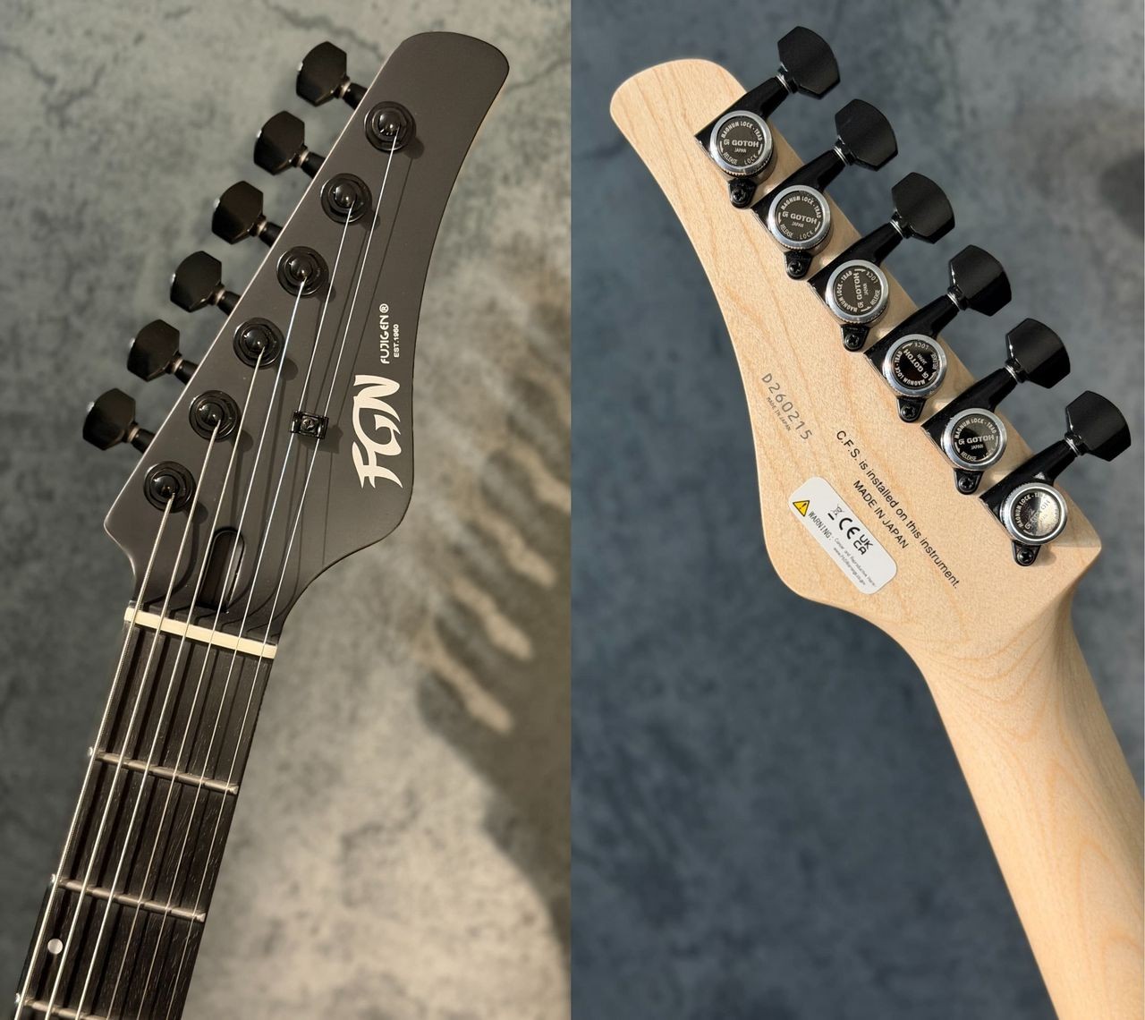 FUJIGEN FGN KJIL2-PBAH-DE664-E -Charcoal Purple Burst- #D260215 3.31kg Limited E