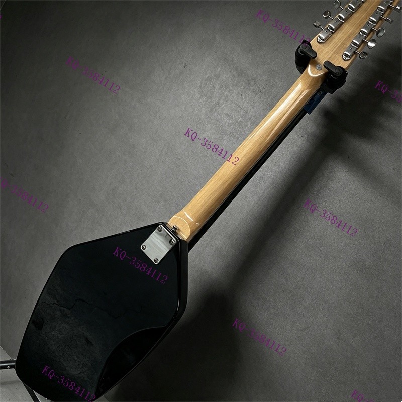Solid Electric Guitar 12 String Stainless Rounded Fret SSS Pickups Free Shipping