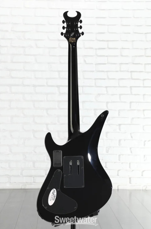 Schecter Synyster Gates Custom-S – Gloss Black with Silver Stripes