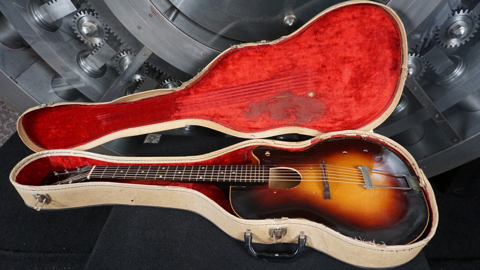 Stewart Oriphonic by United Code Late 50s – Tobacco Burst 23″ Scale Archtop