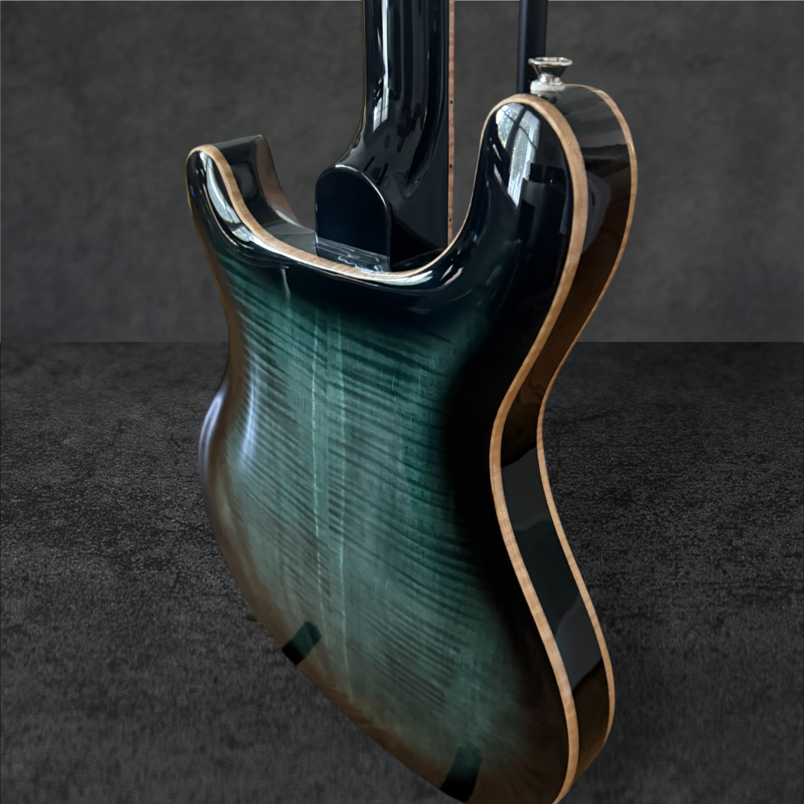 PRS SE Hollowbody II Piezo Electric Guitar – Peacock Blue