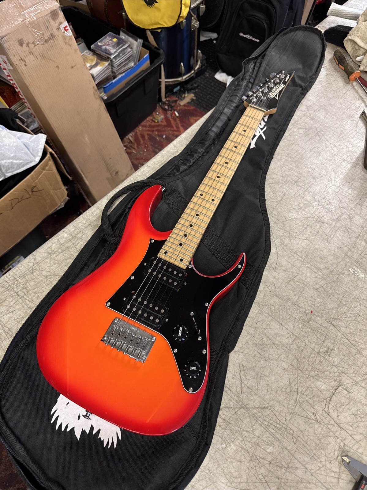 Ibanez Gio Mikro GRGM21M Electric Guitar Orange Burst VGC