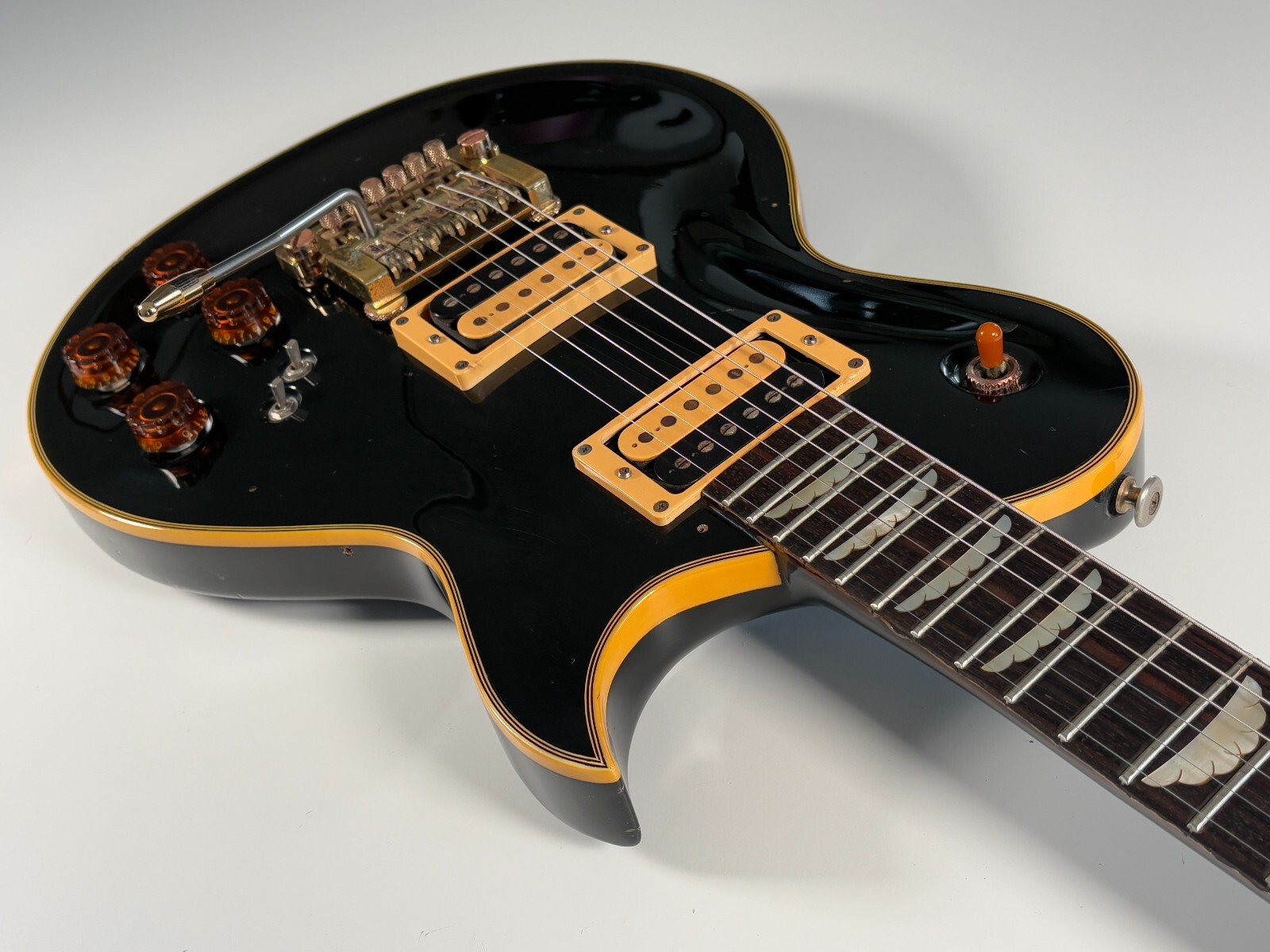 Aria Pro II PE-R80KV w/Kahler ’83 Vintage MIJ Electric Guitar Made in Japan