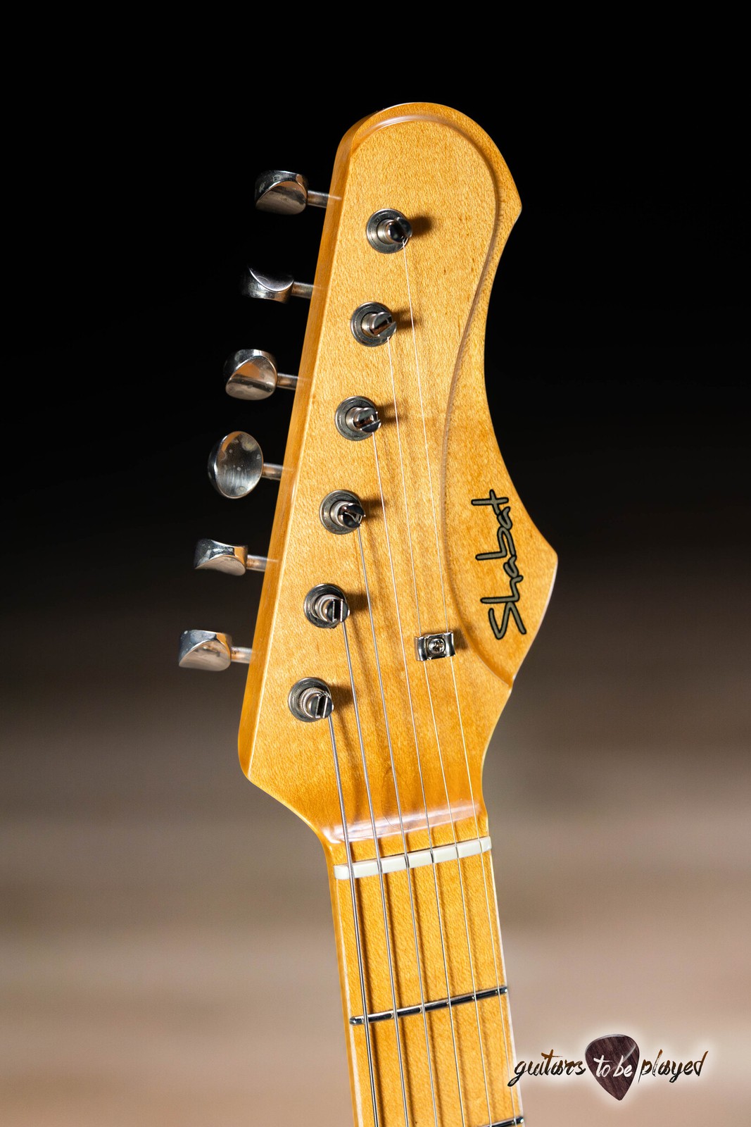 Shabat Lion Standard 1pc Swamp Ash & Maple w/ Lollar Vintage T’s – Butterscotch