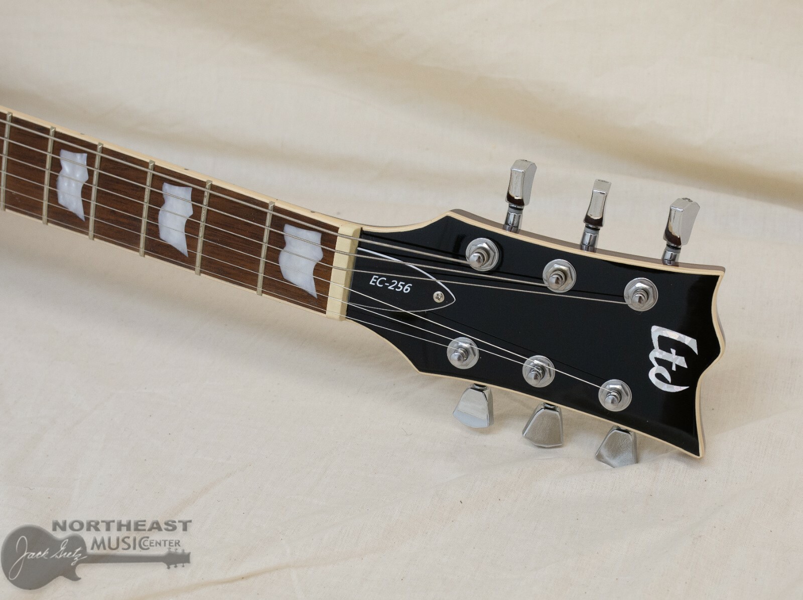 ESP/LTD EC-256FM Electric Guitar in Dark Brown Sunburst