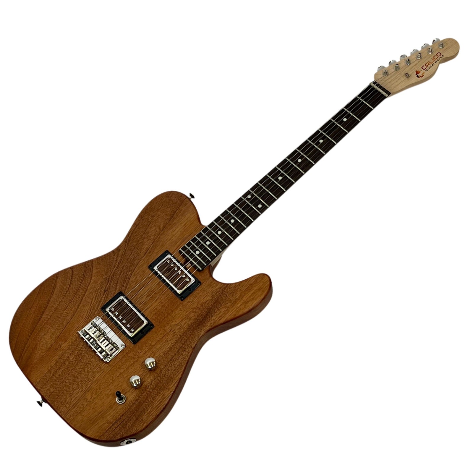 Calico Guitarworks Calicaster-T Model Electric Guitar – Sapele