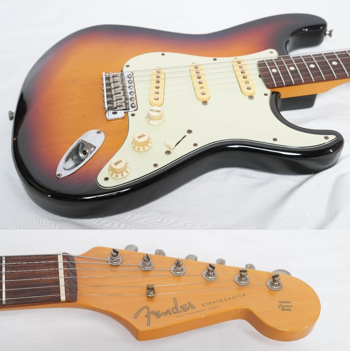 Electric Guitar Fender ST62-70TX Stratocaster 1993-1994 3TS Sunburst Japan