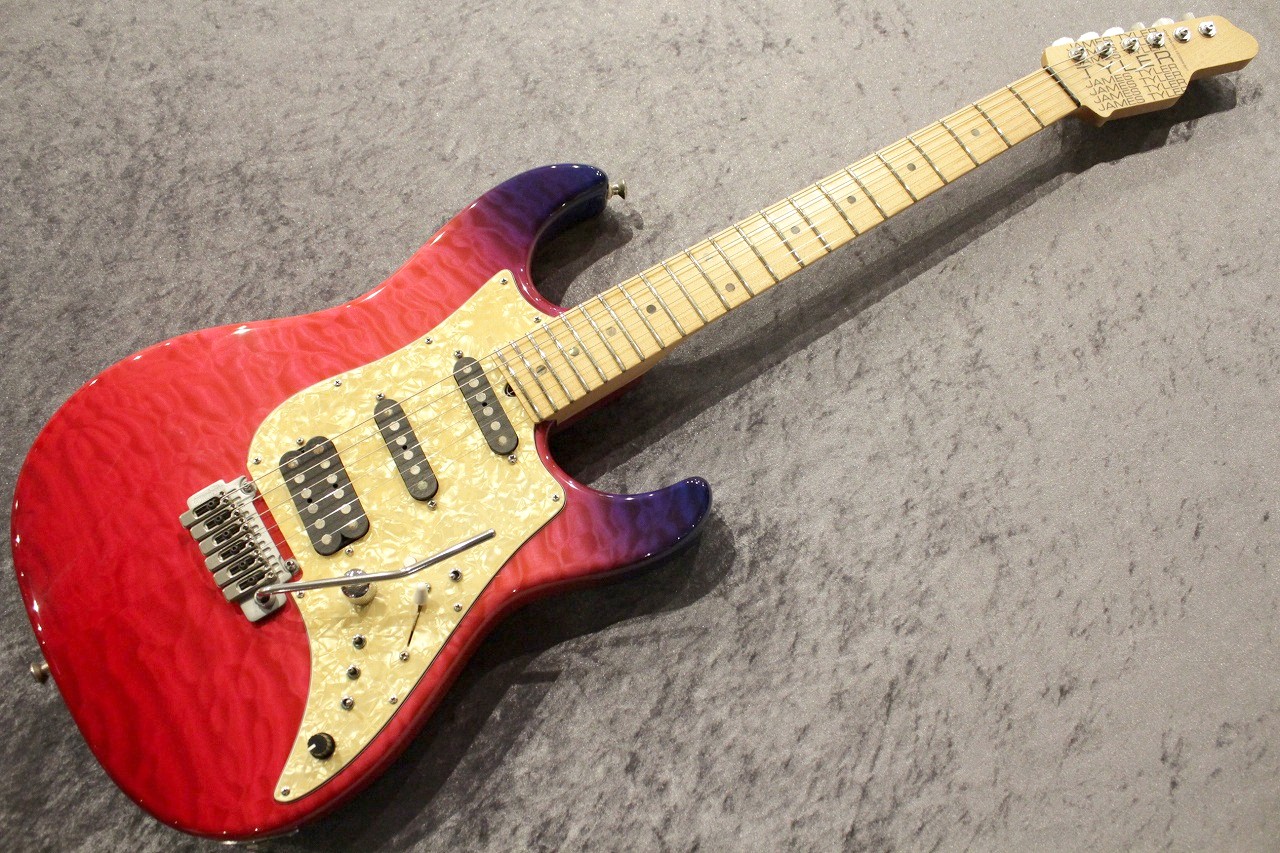 James Tyler Usa Studio Elite Quilted Maple Top/Mamuyo Back Jimburst 2006 Safe de