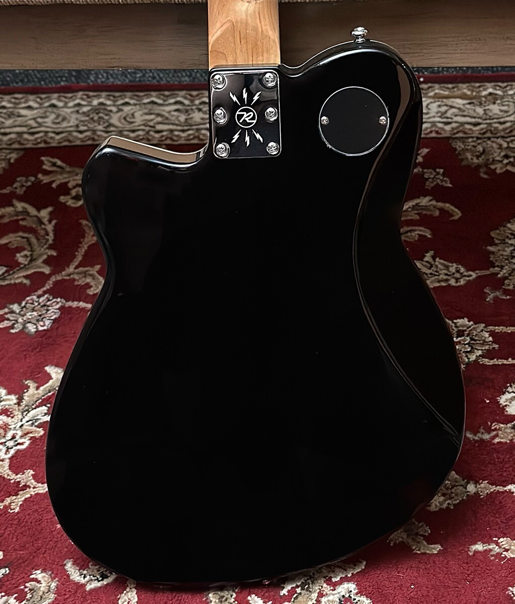 Reverend Charger HB Midnight Black Electric Guitar