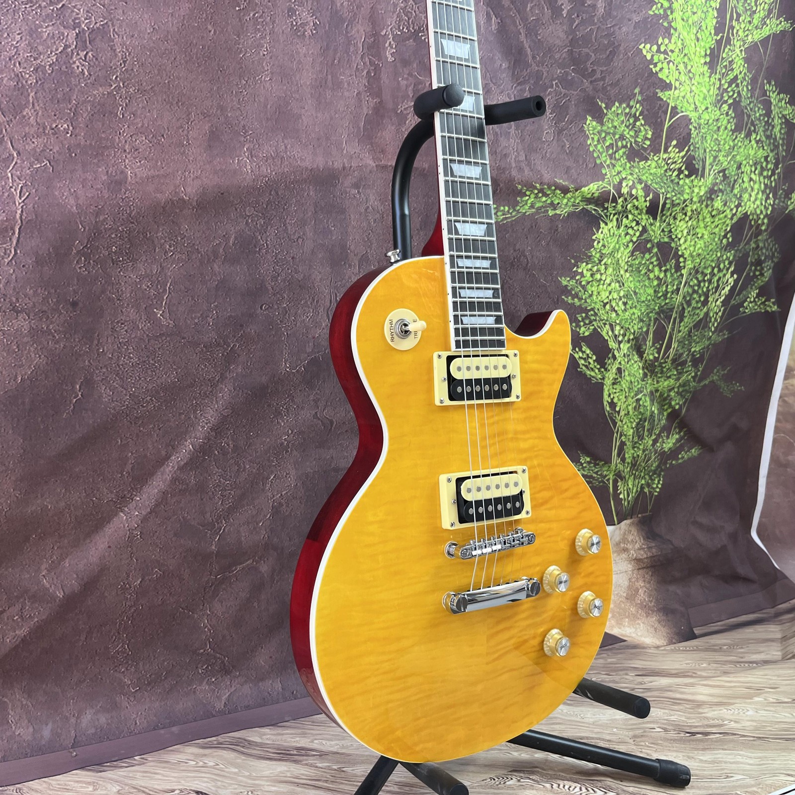 Slash LP Standard Solid Mahogany Body Electric guitar 6 string low price