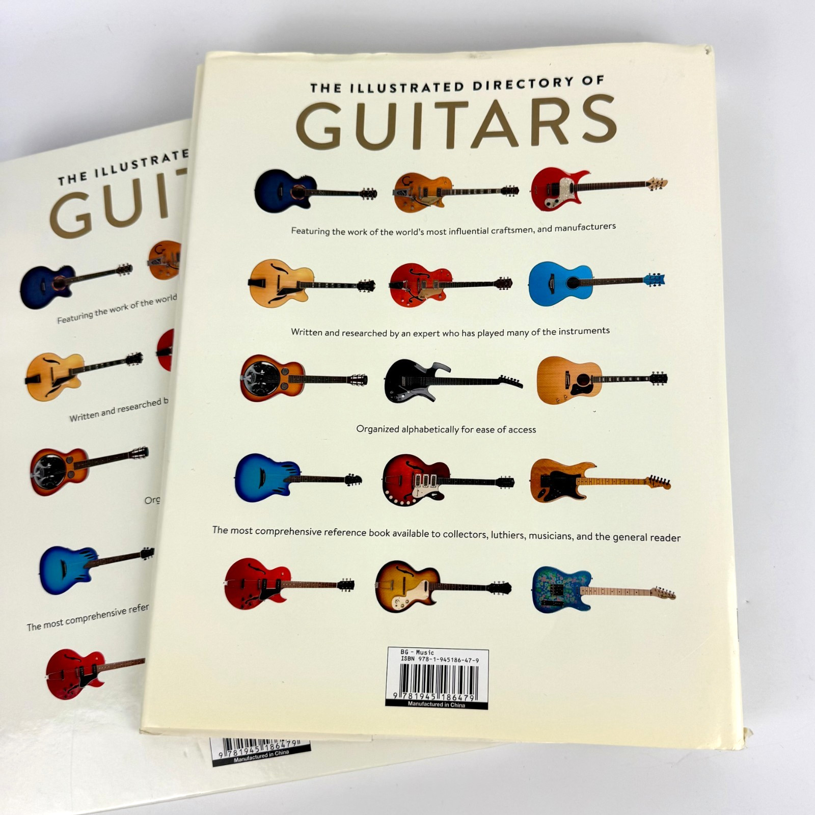 The Illustrated Directory of Guitars by Nick Freeth 2011 HARDCOVER w Dust Jacket