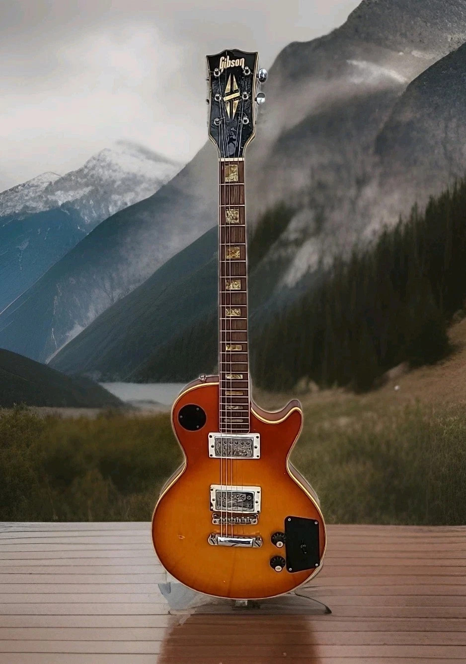 Vintage 1970’s Sunburst Electric Guitar