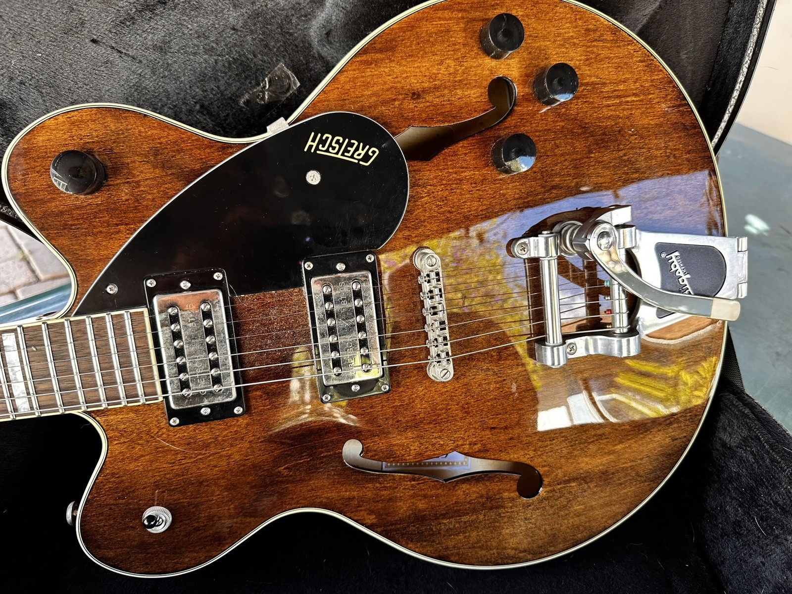 Gretsch G2420T Streamliner Hollowbody Electric Guitar with Bigsby – Havana Burst