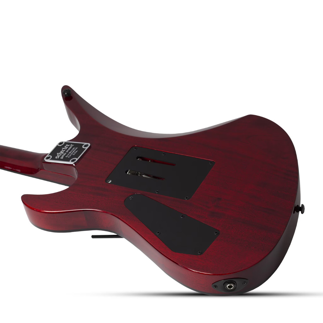 Schecter Synyster Standard Plus Electric Guitar – Transparent Deep Red