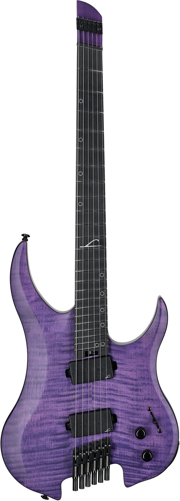 Legator G6FSS Ghost Headless Multi-Scale Electric Guitar Composite, Satin Purple