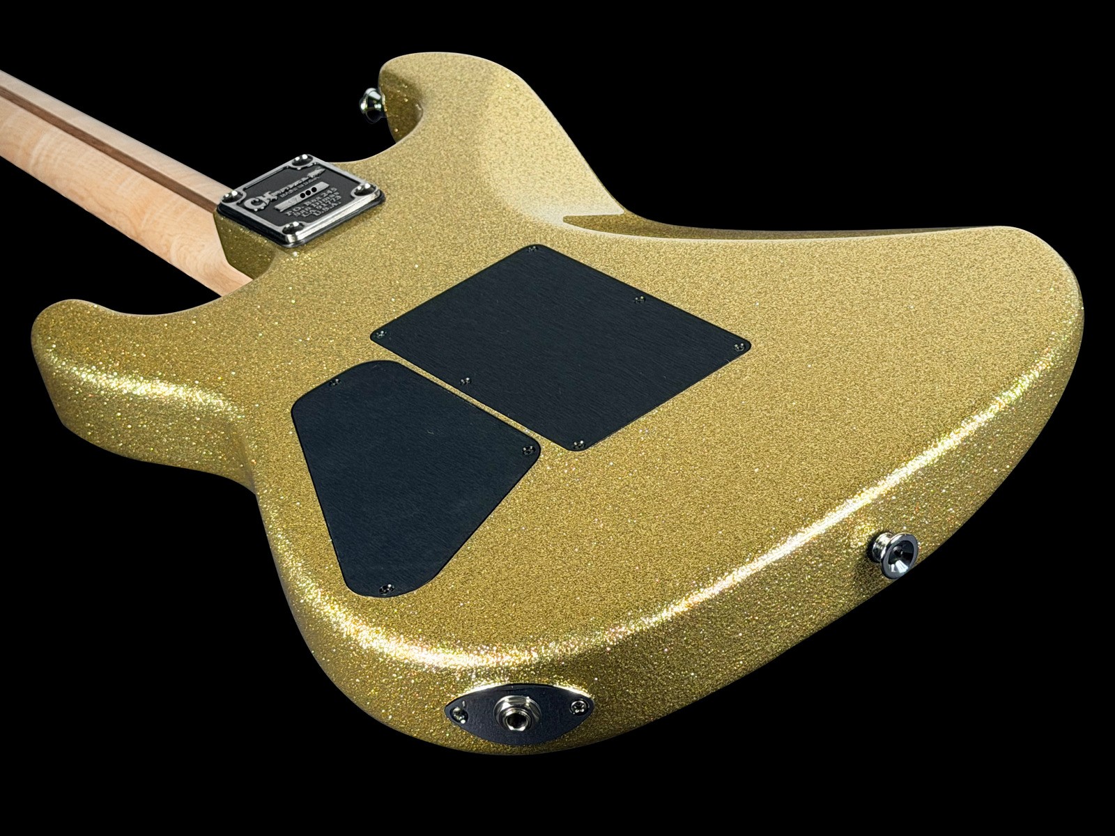 2024 CHARVEL CUSTOM SHOP USA SAN DIMAS 2H with FLOYD ROSE ~ GOLD SPARKLE