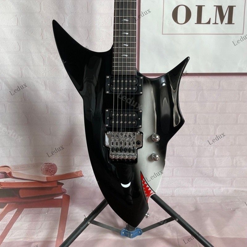 Shark Solid Body Electric Guitar C Shape Neck High Quality US Local Shipping