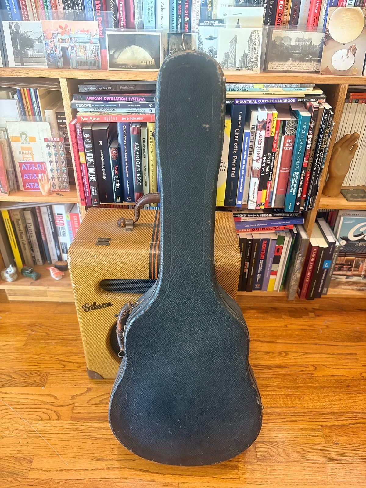 1930s National Silvo Electric Hawaiian Guitar – Lap Steel Art Deco Hollow Metal