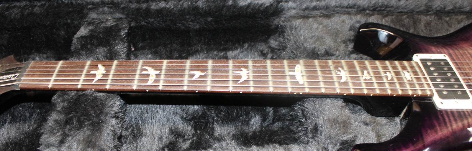 PRS Custom 22 Electric Guitar – Purple Wrap Burst
