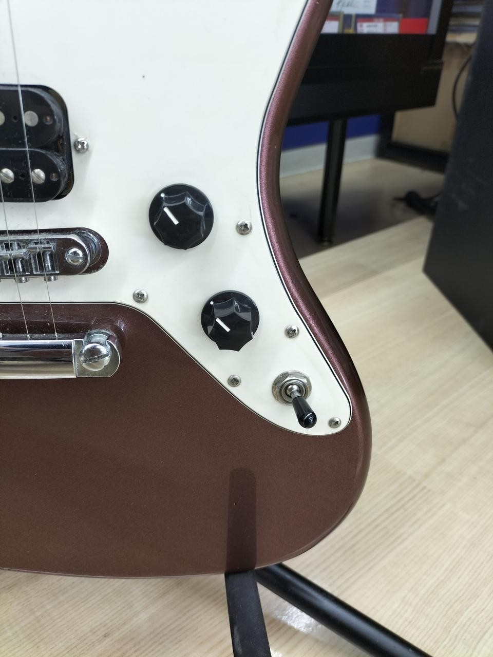 [SAGO] SEED RUTILE BURGUNDY MIST Alderbody Mapleneck Rose plywood fingerboard
