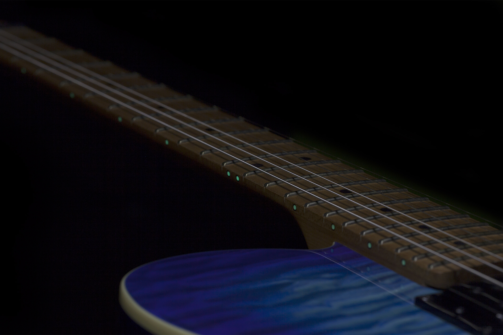 Schecter PT Pro Electric Guitar Transparent Blue Burst, 864