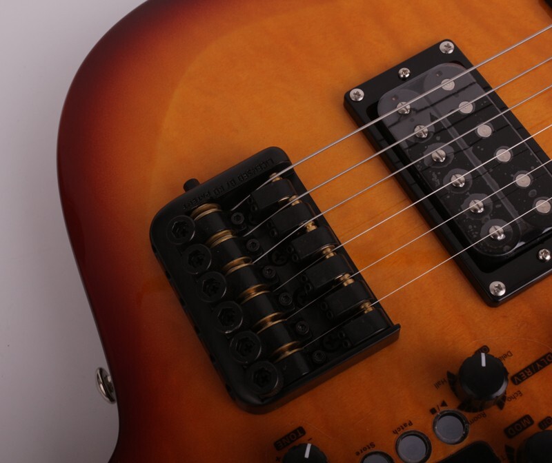 Headless electric guitar travel built in effect drum silent portable