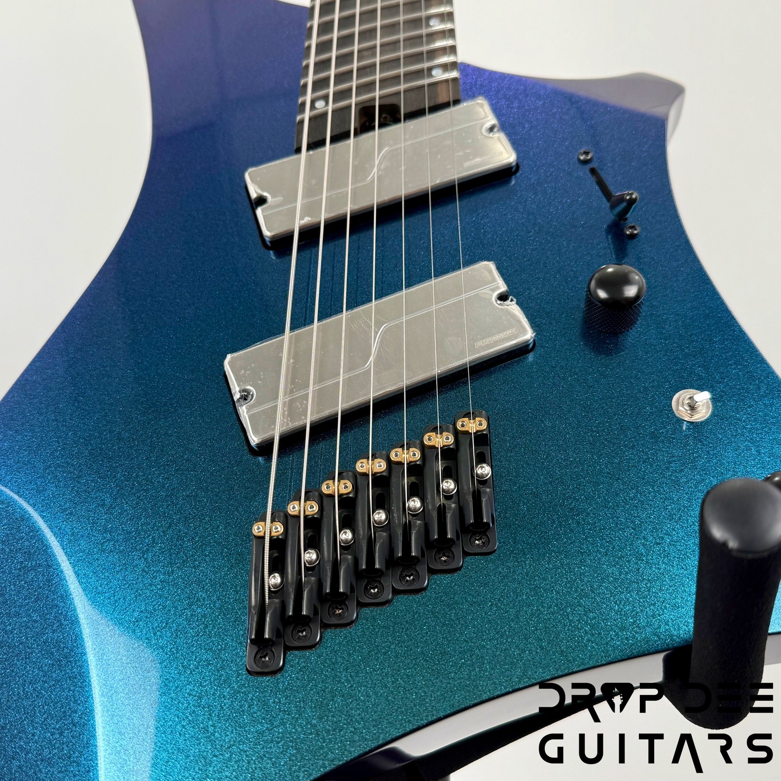 Ibanez Alpha A527 Multiscale 7-String Electric Guitar w/ Bag – Nebula Shift