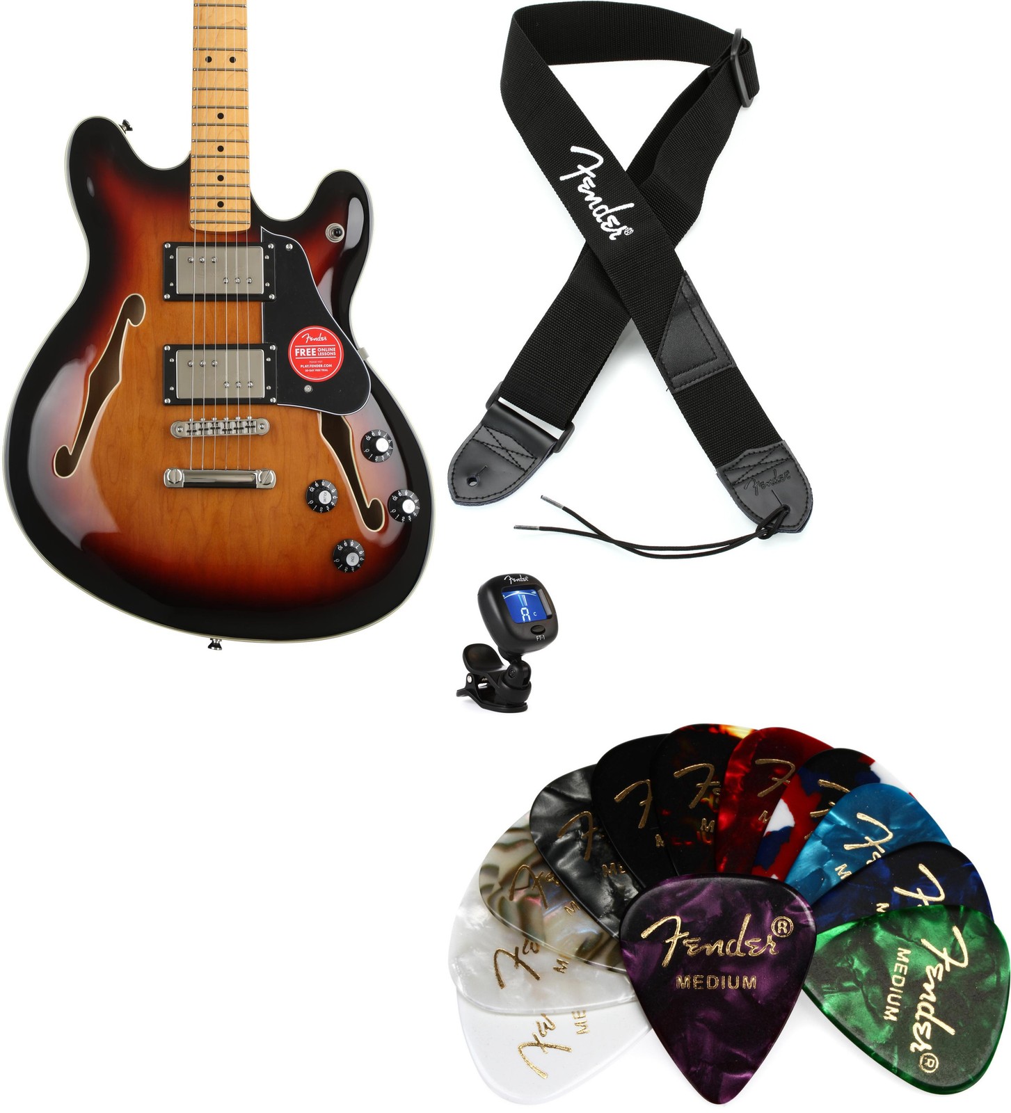 Squier 0374590500 + Fender 0239978005 + Fender 0990662080 + Fender 09803003