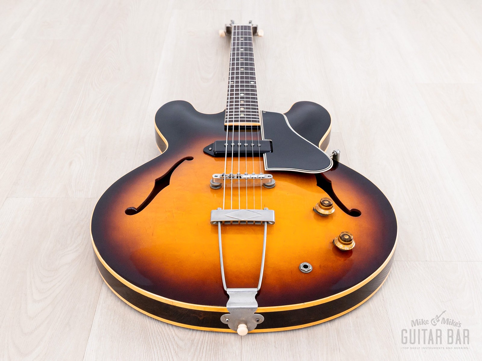 1960 Gibson ES-330 T Vintage Thinline Electric Guitar, 100% Original w/ Case